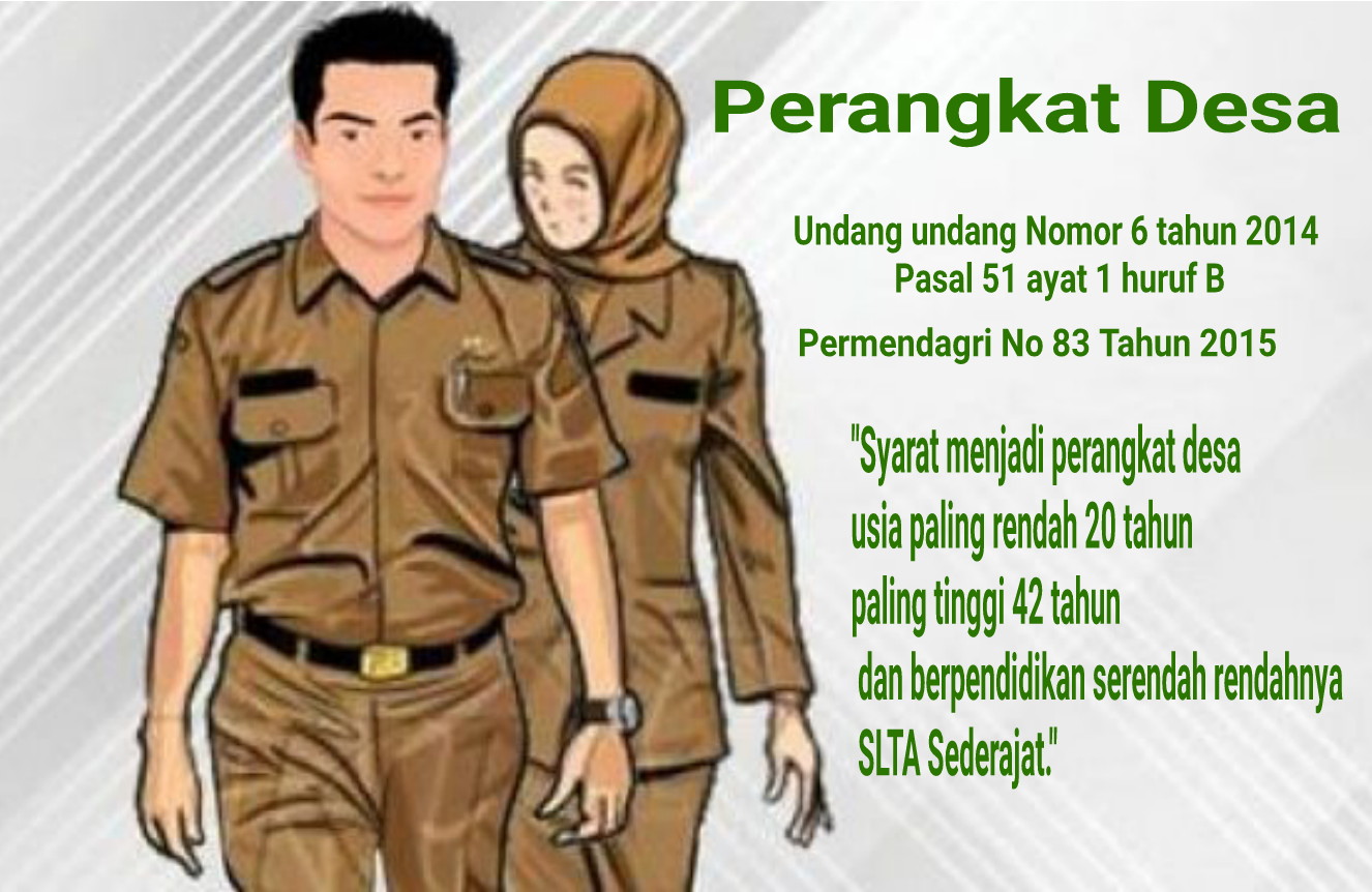 Perangkat Desa Wajib Berpendidikan SLTA dan Maksimal Umur 42 Tahun