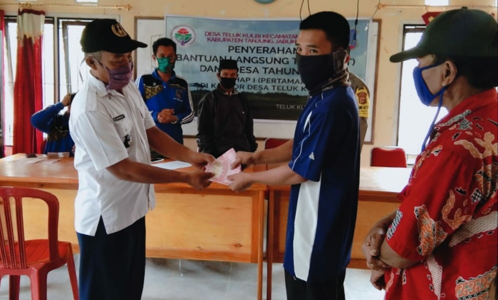 Pendataan Penerima BLT Dana Desa di Teluk Kulbi Sesuai Mekanisme