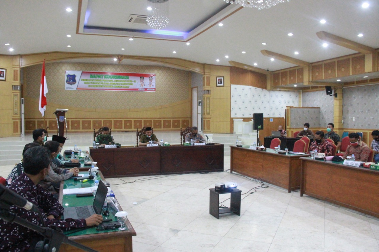 Pemkab Gelar Rakor Persiapan Pilkada di Tengah Pandemi
