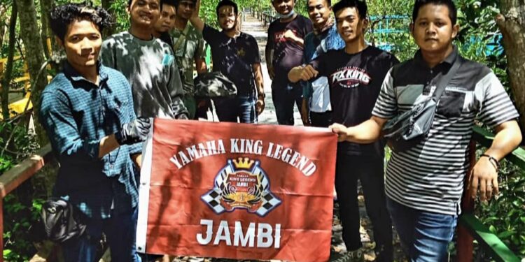Touring Club Yamaha King Legend Jambi Sambangi Indahnya Wisata Mangrove Desa Tungkal 1