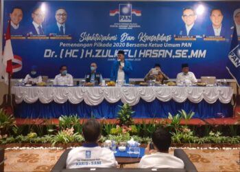 Zulhas Tegaskan Anggota DPRD PAN Wajib Menangkan Al Haris-Sani di Pilgub Jambi