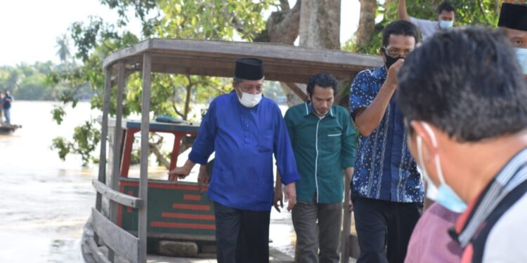 Lawatan Politik di Desa Teluk Rendah Ilir, Abdullah Sani Kenang Kukerta