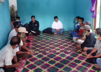 Lanjutkan Safari Politik di Sadu, Al Haris Silaturahmi dengan Warga Sungai Sayang