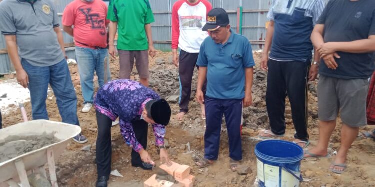 Al Haris Letakkan Batu Pertama, Masjid Megah di Kembar Lestari I Resmi Dibangun