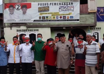 Warga Koto Jayo Siap Menangkan Hamas-Apri di Basis Lawan