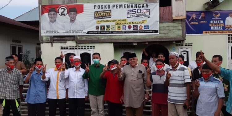 Warga Koto Jayo Siap Menangkan Hamas-Apri di Basis Lawan