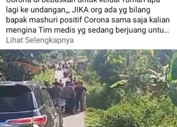 Pengantin Wanita: Membelokan Isu Penghadangan Hamas kena Corona Salah Besar