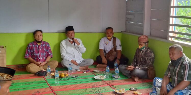 Lawatan Politik di  Desa Sungai Muluk, Abdullah Sani Paparkan Visi Misi Jambi Mantap