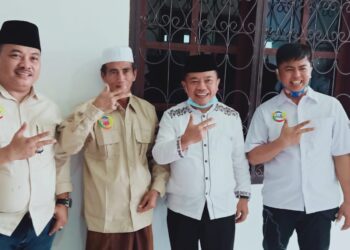 Al Haris Disambut Hangat Mantan Bupati Batanghari Sinwan