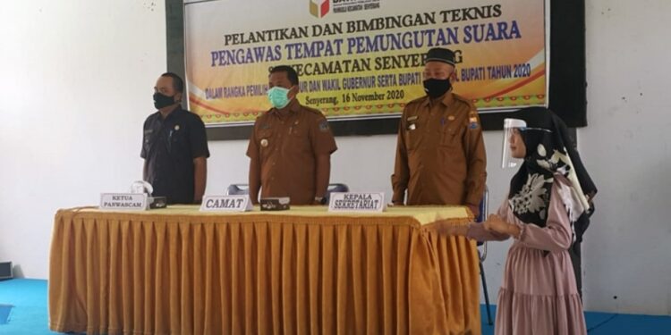 Pastikan Pilkada Tanjabbar Sesuai Aturan, 760 Pengawas TPS Dilantik
