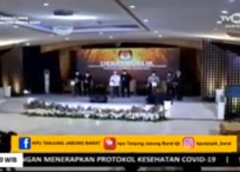 KPU Tanjabbar Gelar Debat Publik Cabup- Cawabup
