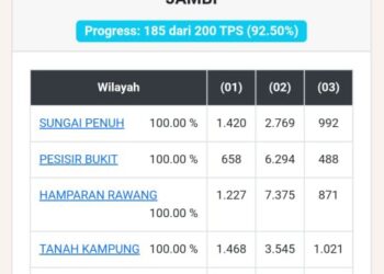 Real Count Janggal di Koto Baru, Ada Dugaan Penggelembungan Hingga Ribuan Suara