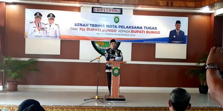 Usai Cuti Kampanye, Hamas-Apri Kembali Pimpin Kabupaten Bungo