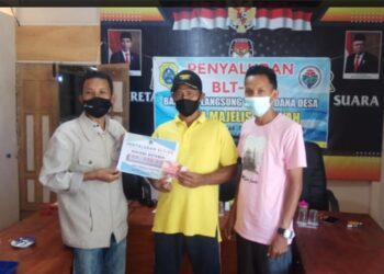 Pemdes Majelis Hidayah Kembali Salurkan BLT Dana Desa Kepada 94 KPM