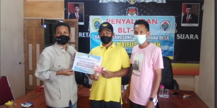 Pemdes Majelis Hidayah Kembali Salurkan BLT Dana Desa Kepada 94 KPM