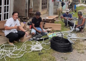 Ratusan LPJU Mulai Dikerjakan, Qodir : Kami Ingin Melanjutkan Pembangunan