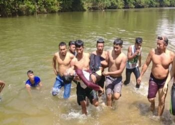 Naas,  Seorang Pemuda Warga SKB Tenggelam Saat Mandi Di Sungai Dusun Lubuk Kayu Aro Kecamatan Rantau Pandan