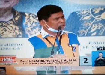 Sepanjang Debat, Fachrori Hanya Diam, Syafril Jadi “Jubir”