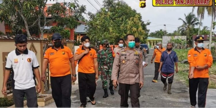 Terkait Covid-19, Polres Tanjabbar Siapkan Kampung Tangguh PPKM