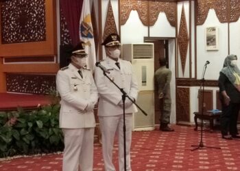 Anwar Sadat – Hairan Resmi Jabat Bupati dan Wabup Tanjabbar, Ini Visi Misi yang Akan Dilakukan