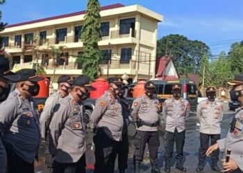 Antisipasi Karhutla, Polres Bungo Gelar Apel Kesiapan Pencegahan dan Penanganan