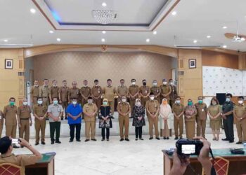 Jelang Berakhir Masa Jabatan, Bupati Pamitan dengan Para ASN