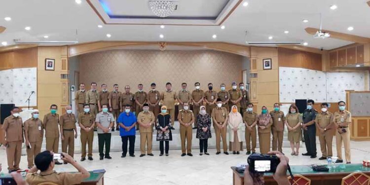 Jelang Berakhir Masa Jabatan, Bupati Pamitan dengan Para ASN