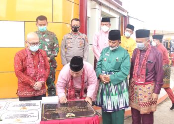 Bupati Resmikan Proyek fisik Priode 2016-2020 di Wilayah Ulu