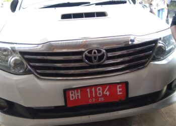 Dikabarkan, Mobil Walpri Bupati Tanjabbar Alami Kecelakaan di Kota Jambi