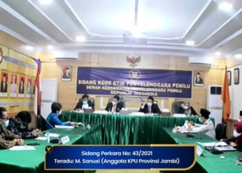 Tonton Rekaman Sidang DKPP Dugaan Pelanggaran Kode Etik Sanusi Komisioner KPU