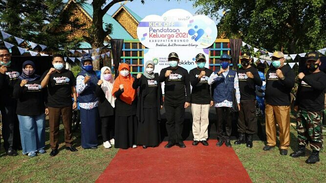 Launching Pendataan Keluarga 2021 Kabupaten Bungo Resmi Dibuka