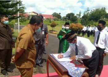 165 Anggota BPD di 33 Desa Dilantik Bupati Tanjabtim