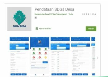Aplikasi SDGs Desa, Ini Cara Download,Login dan Penggunanya