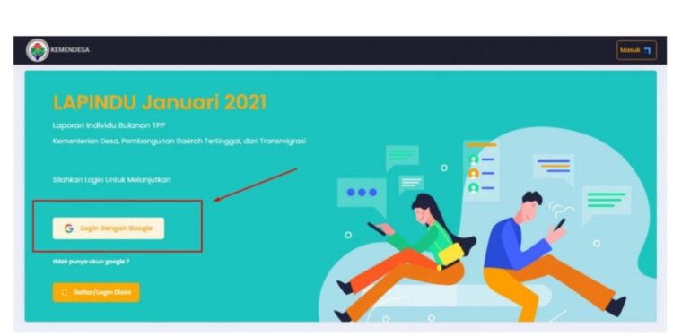 Aplikasi Laporan Harian Pendamping Desa : Upload Lapindu