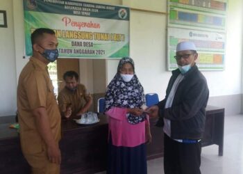 65 KPM di Desa Semau Terima BLT DD Tahap 1 Tahun 2021