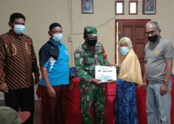 Pemdes Margo Rukun Salurkan BLT Dana Desa Tahap 1 Tahun 2021