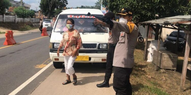 Ini Titik Pos Penyekatan Mudik di Provinsi Jambi