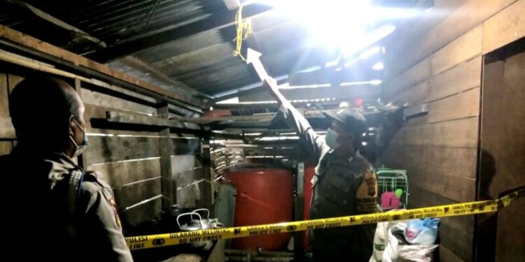 Seorang Warga Desa Sungsang Ditemukan Tewas Gantung Diri