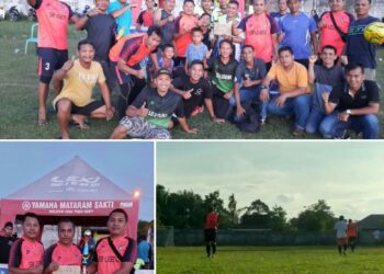 Turnamen Sepak Bola U-40 Serunai Baru Legend Cup 1 Sukses Digelar