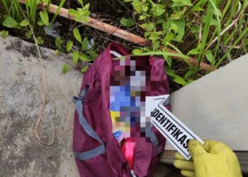 Ditemukan Didalam Tas, Bayi Malang Ini Diduga Sengaja Dibuang Oleh Orang Tuanya