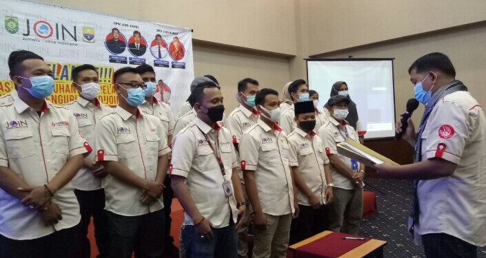 Pengukuhan dan Pelantikan Ketua Serta Pengurus DPD JOIN Bungo Sukses