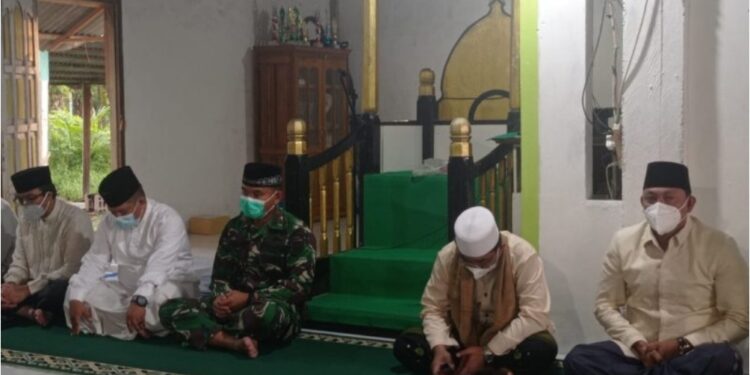 Eratkan Silaturahmi Dengan Masyarakat, Dandim Tanjab Bersama Forkopimda Gelar Safari Ramadhan