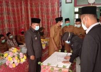 4 Anggota BPD Kempas Jaya Dilantik