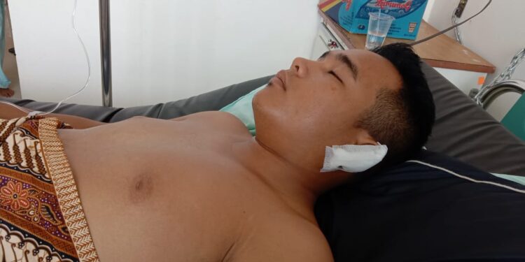 Seorang Pemuda di Kecamatan Tanah Sepenggal Kena Sabetan Senjata Tajam Saat Berkelahi