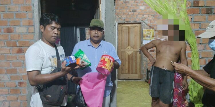 Terciduk, Bawa Pajero Putih Sebar Sembako Paslon 01 di Jaluko Hari ini