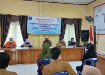 Pemdes Kemuning Gelar Musdes Hasil Pendataan SDGs