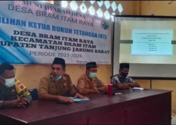 Pemdes Bram Itam Raya Gelar Pemilihan Ketua RT Secara Serentak