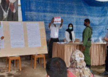 Al Haris – Sani Menang Telak di TPS 16 Desa Mendalo Darat