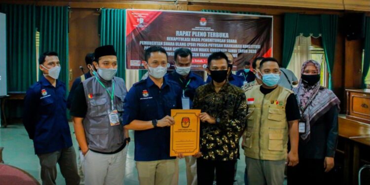 KPU Tanjabtim : Rekapitulasi PSU Berjalan Kondusif Aman dan Tertib