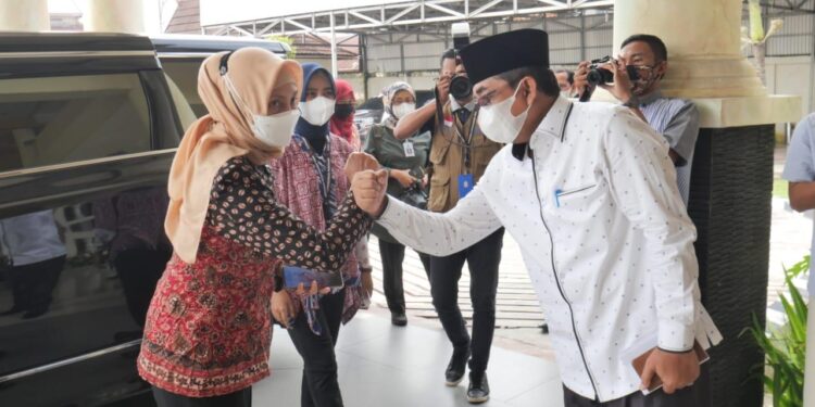 Bupati Tanjabbar Sambut Kunker Pj Gubernur Jambi di Kualatungkal